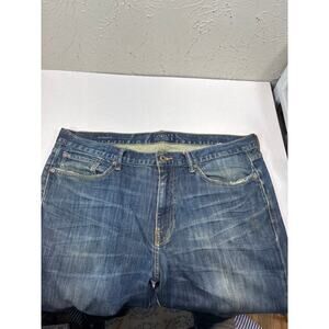 Lucky Brand 410 Athletic Fit Jeans Medium Wash Stretch Denim Mens Size 38 x‎ 34